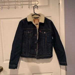 Levi’s original trucker Sherpa jacket